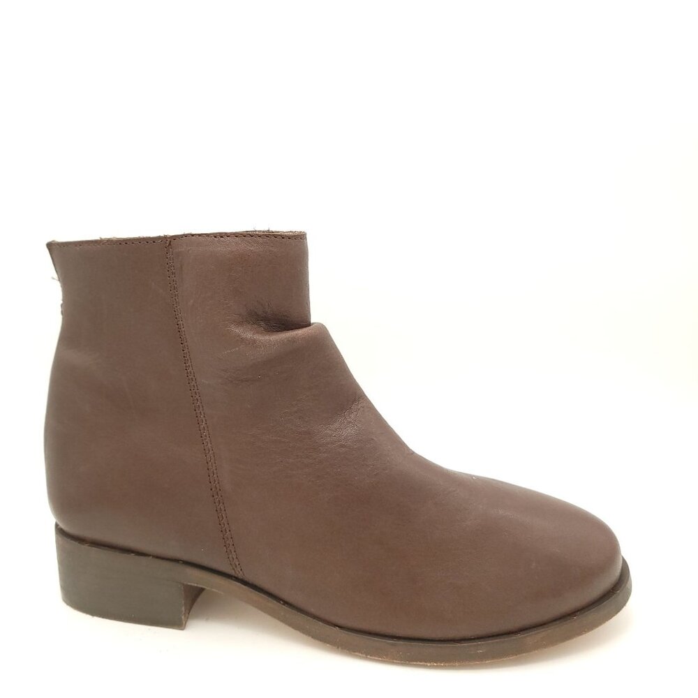 NEW Beek Quail Ankle Boots Womens 7.5 Chocolate Brown Hipster Chic Neutral Boho
